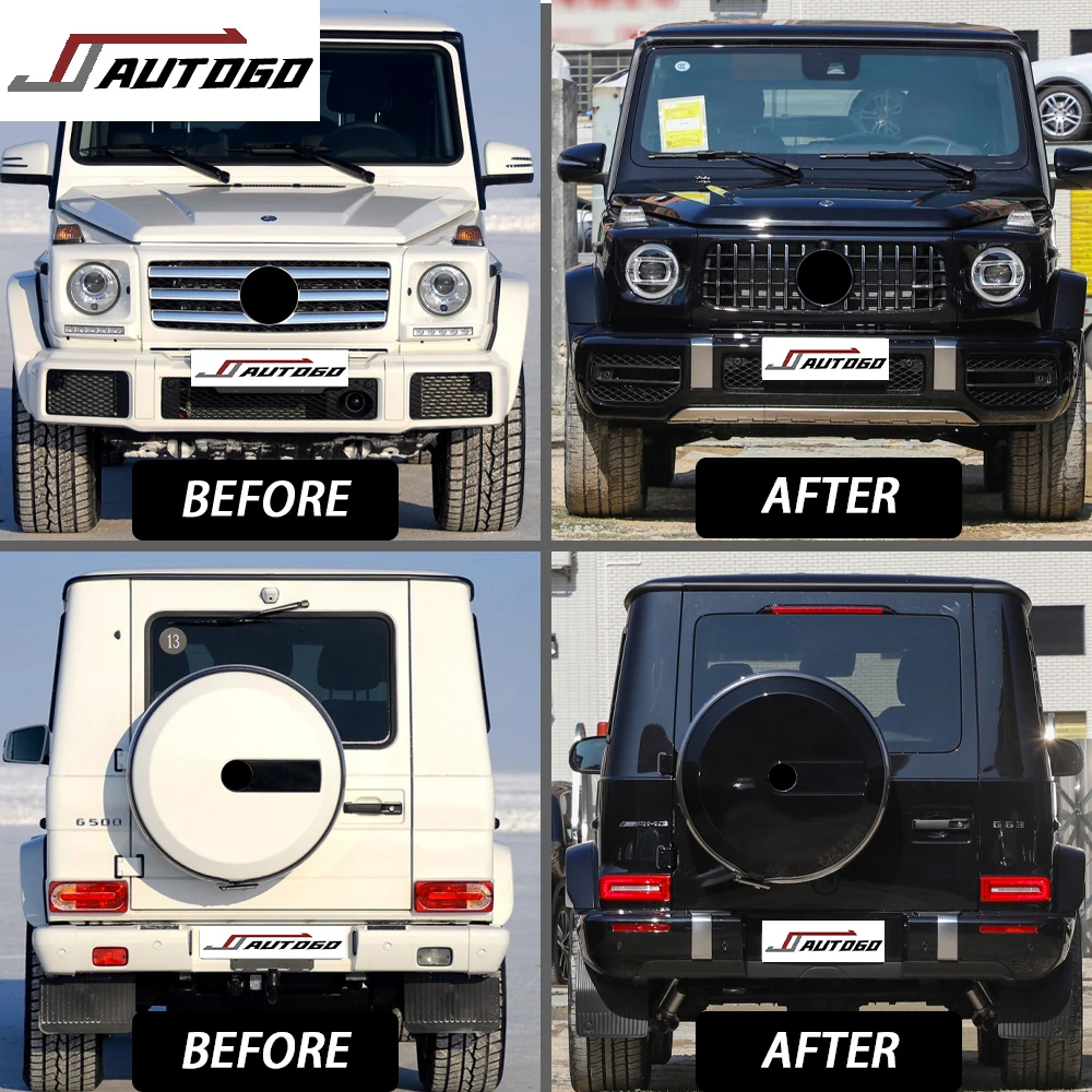 

Обновление автоматической модификации ZAIQU для G-Class W463 00-18, обновление на W464 2019+ G63 G65, стильный стиль, задница