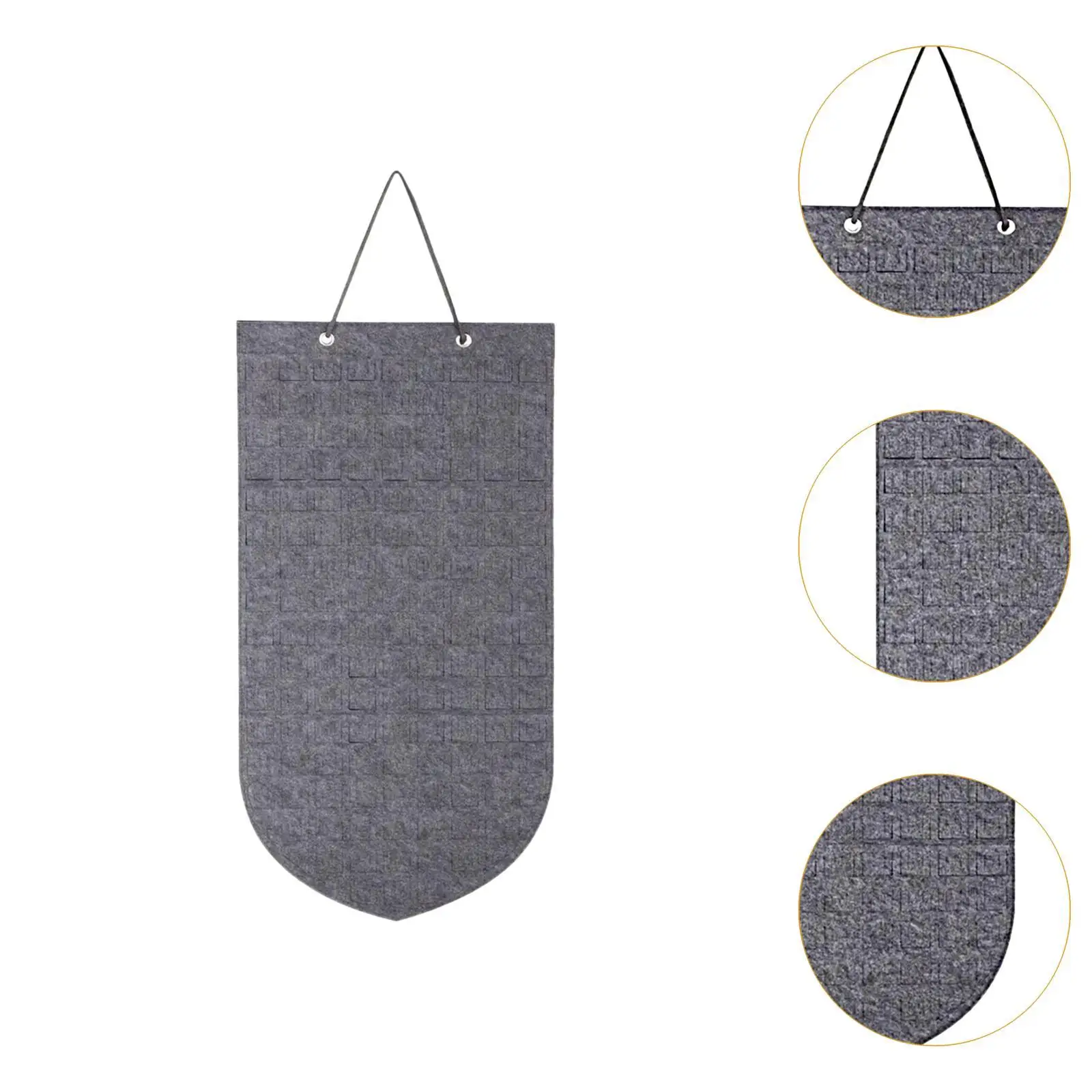 حقيبة اللباد لتعليق الدبابيس وتنظيم مجموعة المجوهرات #5