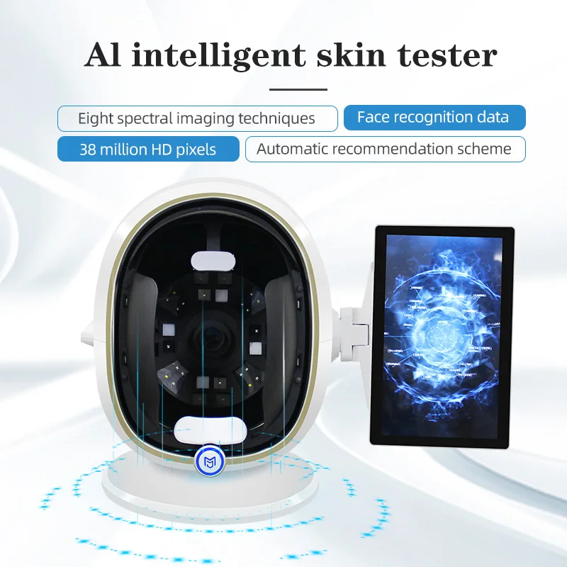 New 3D Scanner Face Skin Analyzer Machine Home Use