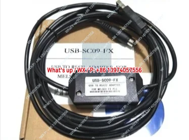 New programming line PLC download line USB-SC09-FX suitable for FX1S FX1N FX2N FX3U