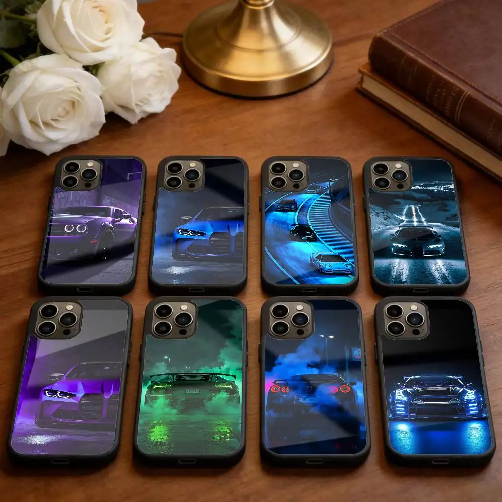

Sports Cool Car Phone Case For iPhone 17,16,15,14,13,Pro,Max,Plus,Magnetic For Magsafe Wireless Charging