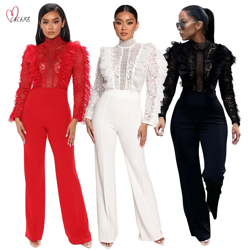 

Jumpsuit Women traf 2023 Woman Long Jumpsuits Elegant Women's Social Overalls Clothes Female Jump Suit One Pieces Outfits F0353