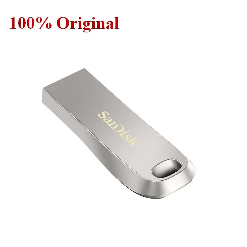 Sandisk USB 3.1 logam 256GB Flash Pen Drive Max 150 MB/s CZ74 128GB 64GB 32GB 512GB mendukung verifikasi resmi komputer Pupil