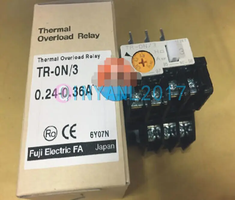 

1PCS NEW FUJI TR-ON/3 0.24-0.36A Thermal Overload Relay