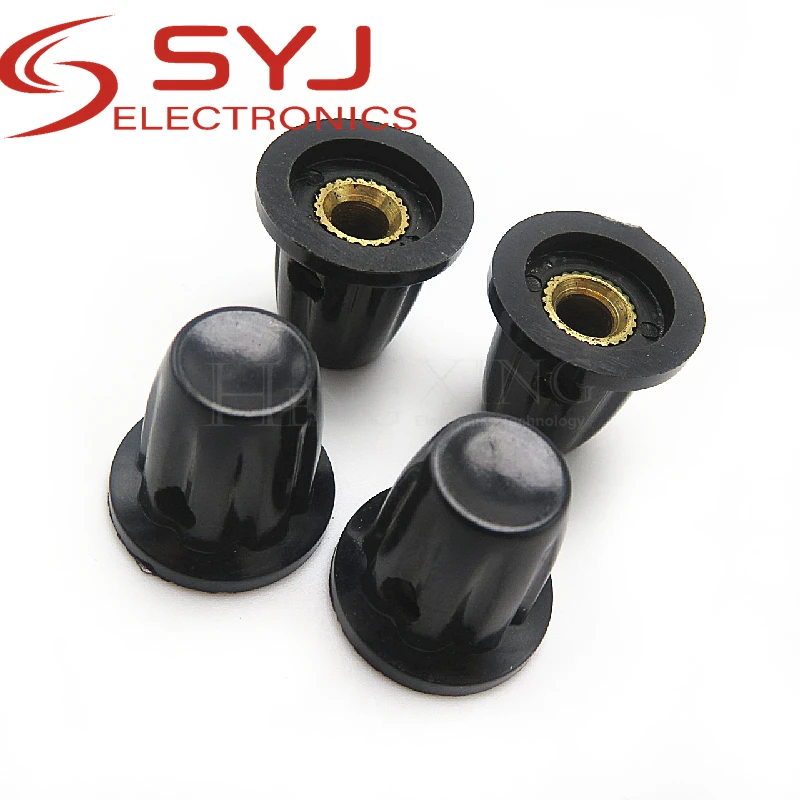 5piece K17-01 bakelite knob WXD3-13 WH5 WXD3-12 Equipotential cap copper core inner hole 4MM