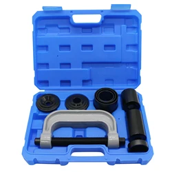 4-em-1 Heavy Duty Ball Joint Press & U-Joint Remoção Kit de ferramentas com adaptadores 4x4, para a maioria dos carros 2WD e 4WD e caminhões leves
