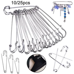safety pin sewing tool accessories silver metal needle big safety pin small brooch clothing accessories