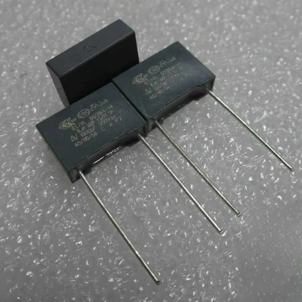 10pcs/lote AV R41 MKP 0.001uf 300VAC 1.0nf 1000pf 1n0 102 Novo Capacitor de Filme 10mm
