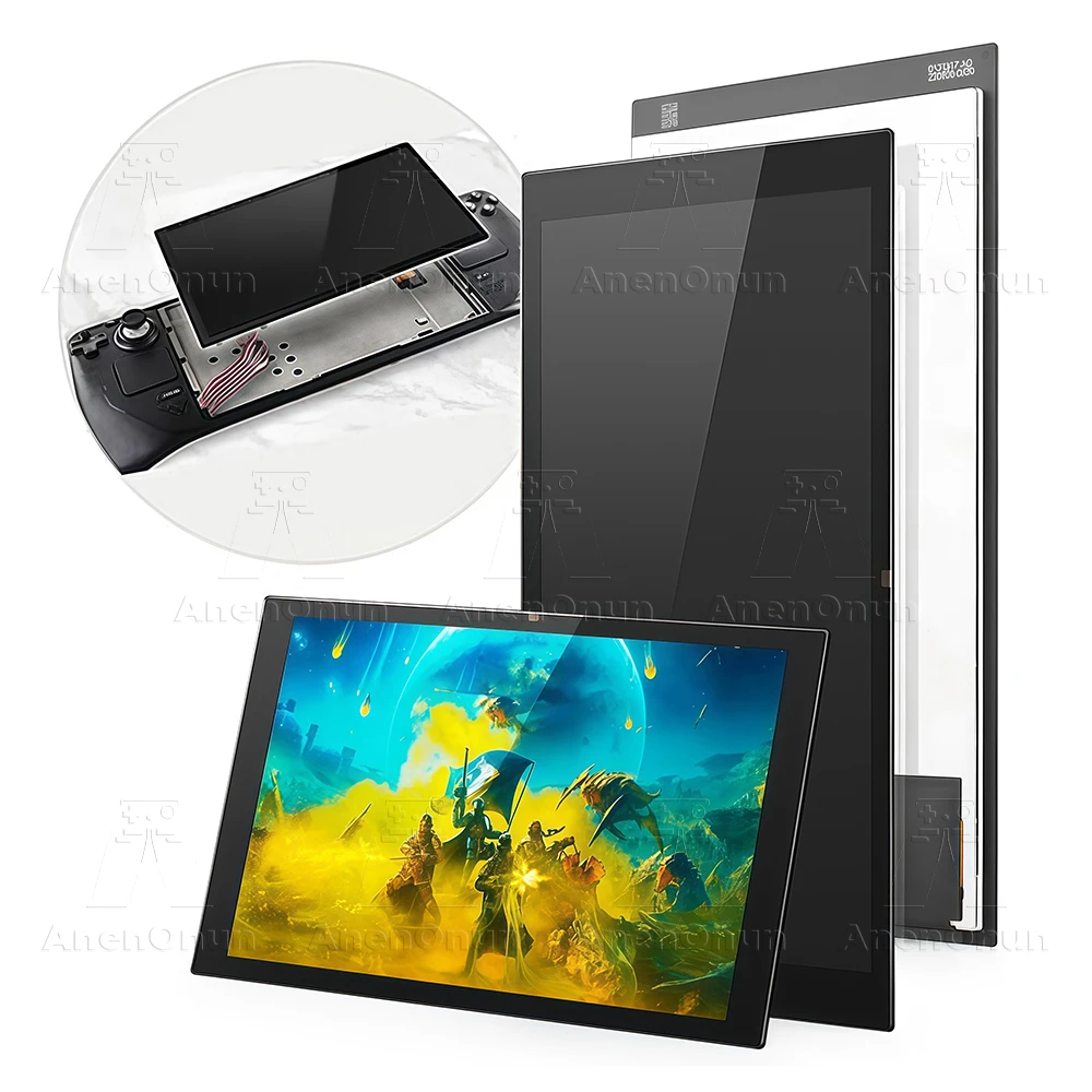 screen-replacement-for-steam-deck-ips-anti-glare-touchscreen-assembly-hd-lcd-display-touchscreen-assembly-premium-repair-part