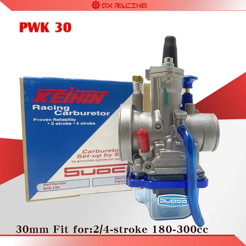 Карбюратор мотоцикла PWK 24 26 28 30 32 34 мм карбюратор с Power Jet Racing 125-300 для Keihin мотокросса универсальные аксессуары