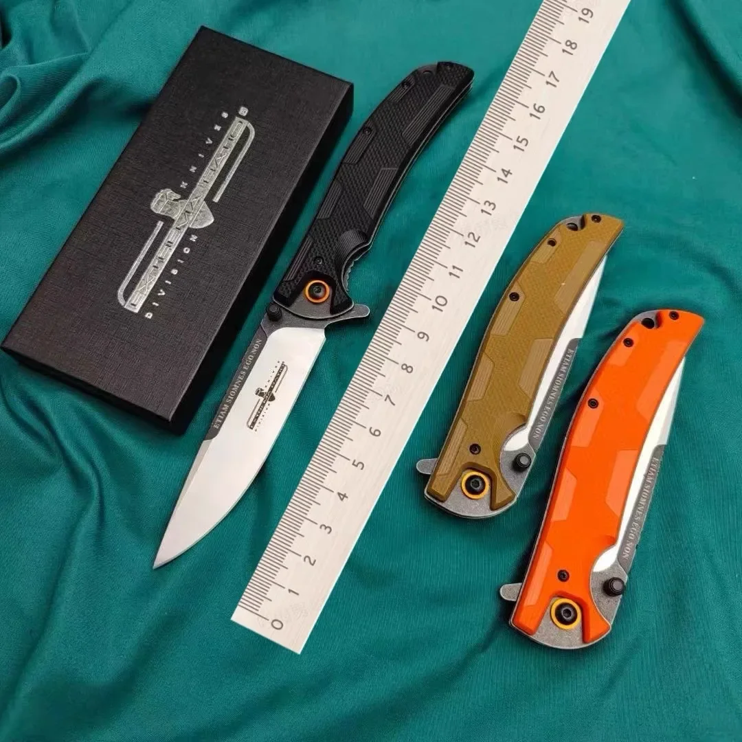 

НОВЫЙ бульдозер 2026 — складной нож, портативный маленький нож из стали D2, нарезка для хлеба, аварийно-спасательный инструмент, бытовой острый