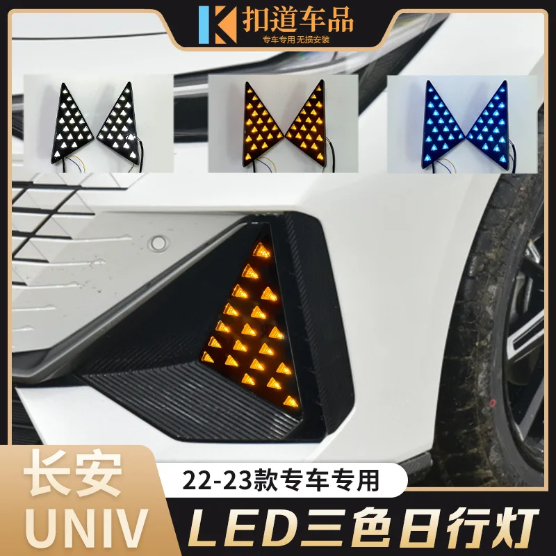 car bumper headlight for ChangAn Univ daytime light 2022~2023y  auto accessories LED headlamp for Chang An UNI-V fog light