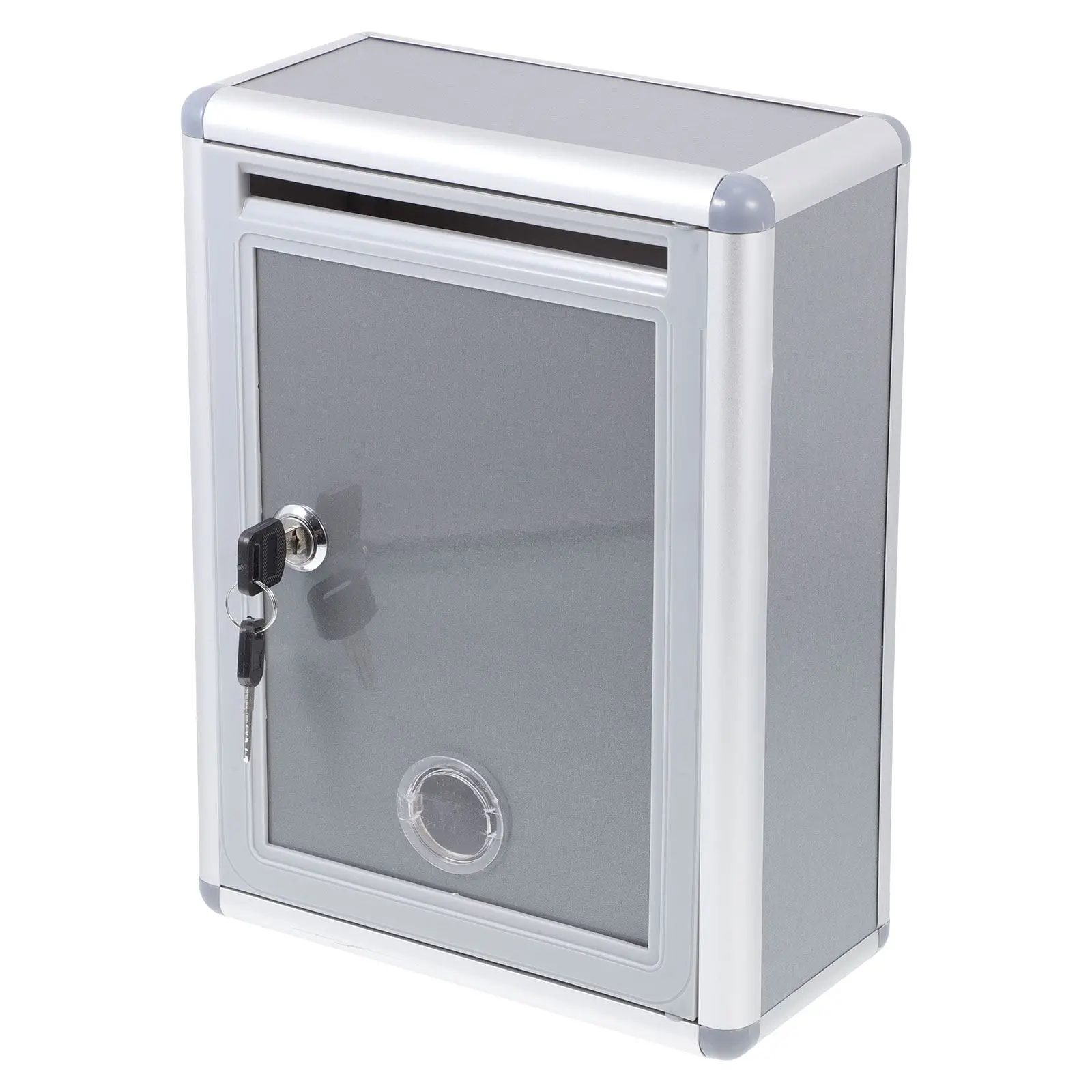 

Office Mailbox With Lock Post Mount Mailbox With Lock With Slot And Lock Wall Mount Donation Box Suggestion Bin Donation Box