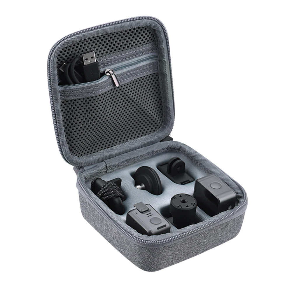 Sport Camera Storage Bag for DJI Action 2 Portable Carrying Case Handbag Organizer Waterproof Protective Box Accessories