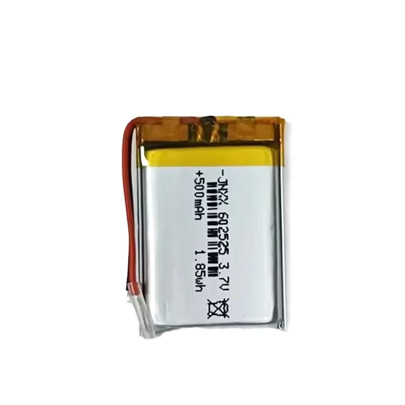 3.7V 602535 500mAh Lithium Polymer Rechargeable Battery Suitable for Driving Recorder, Bluetooth Beauty Instrument, GPS Recorder image 3