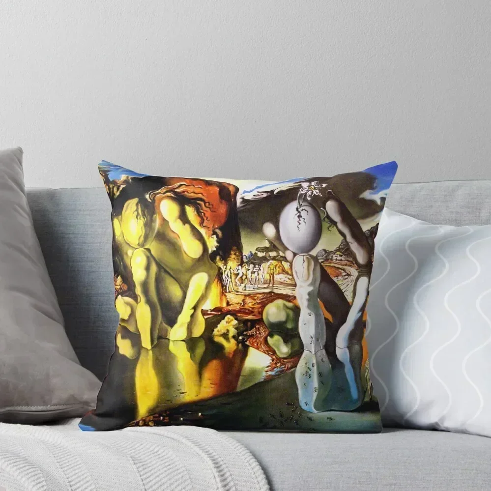 

Metamorphosis of Narcissus Salvador Dali Throw Pillow Plaid Sofa Pillowcases Bed Cushions Sofa Covers pillow