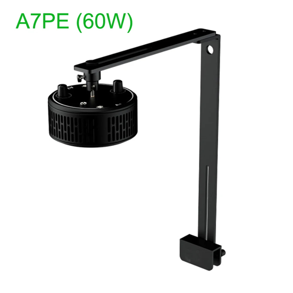 A7PE 60W Full Spectrum Dimmable Freshwater Fish Tank Colour Enhancing Algae Bloom Planted Growth Aquarium LED Light