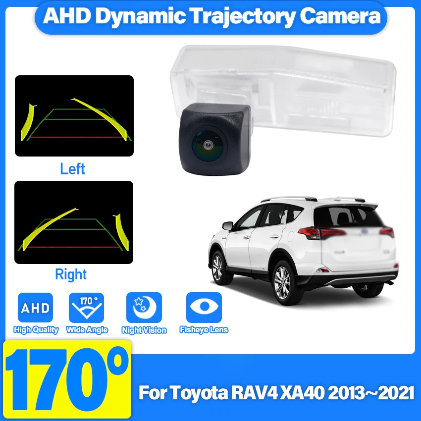 Rear View Camera For Toyota RAV4 XA40 2013 2014 2015 2016 2017~2021 Night Vision Reverse Camera Waterproof high quality RCA