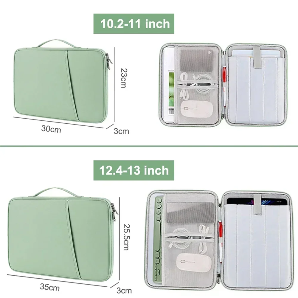 Tablet Portable Storage Bag For pad Pro 2024 pad Air 6 Waterproof Digital Bag For Magic Keyboard pad  11/13 inch Mouse Phone