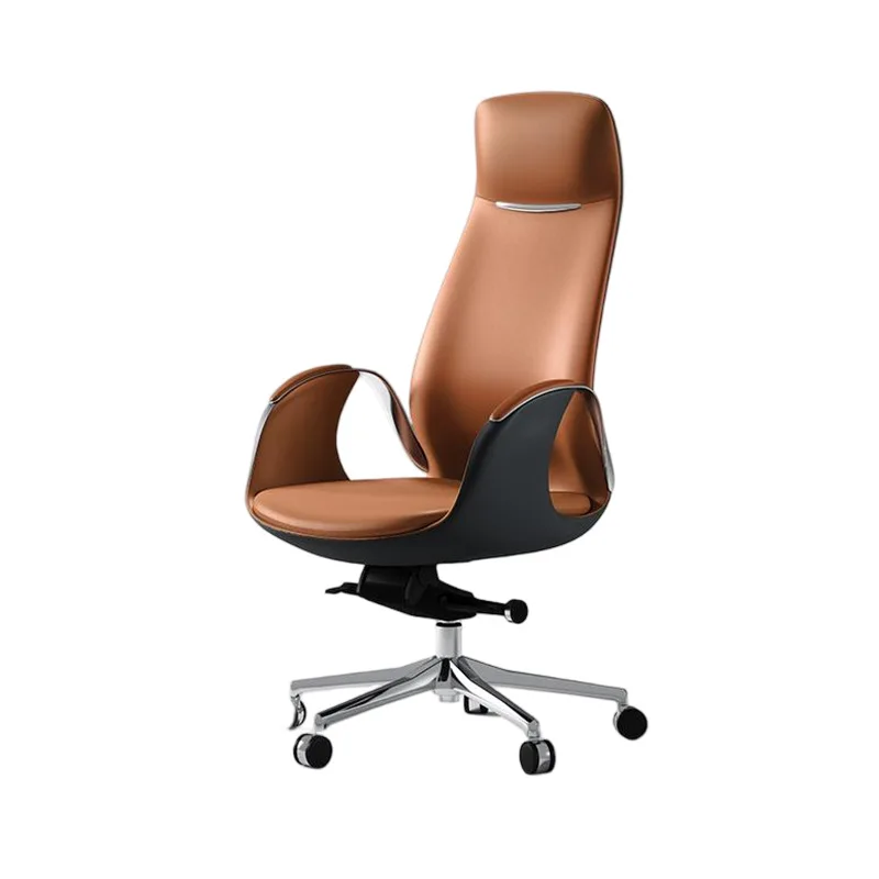 Boss office chair ergonomic backrest sedentary and comfortable leather boss office class