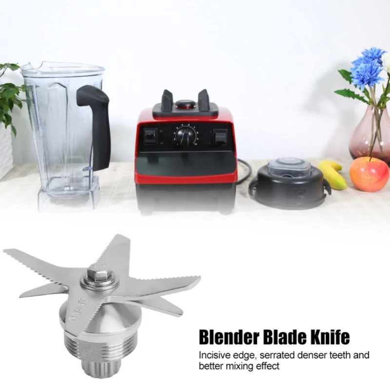 Pezzi di ricambio per coltelli con lama per frullatore da taglio per miscelazione in acciaio inossidabile adatti per frullatore spremiagrumi 5200 64 once 48 once 32 once