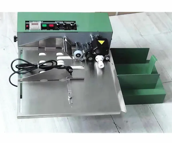 Máquina de codificación automática de 220V y 110V, impresora de bolsas de plástico, impresora de fecha, máquina de codificación de tinta ZY-380F