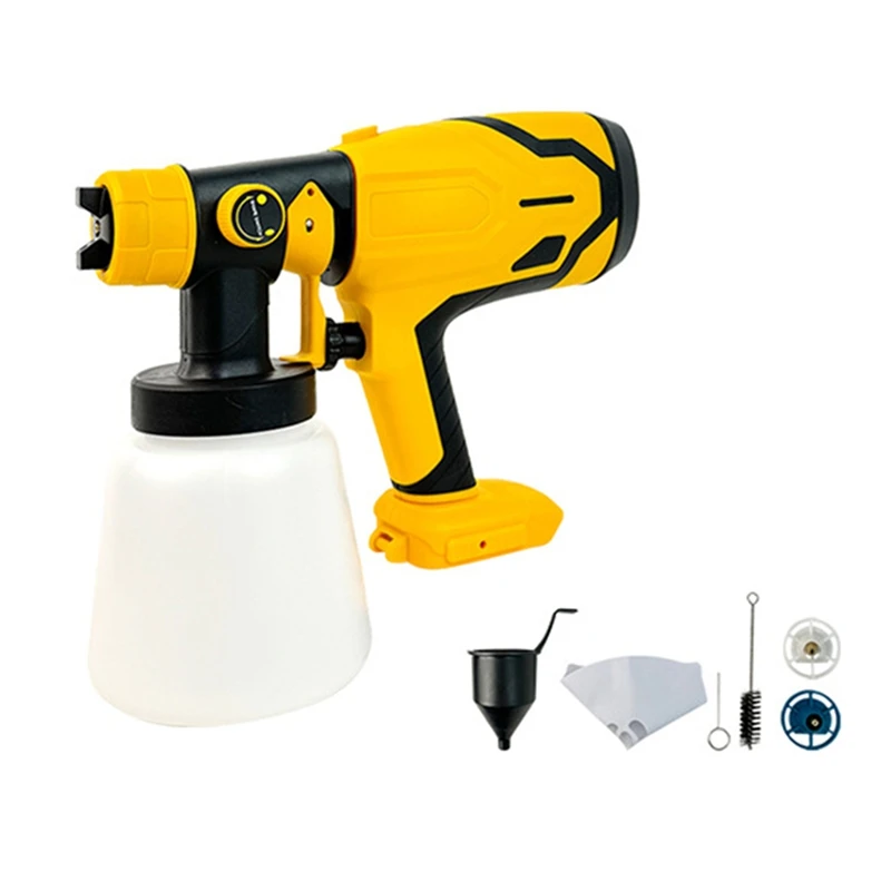 For Dewalt 18V 20V Battery Cordless Paint Sprayer Automatic Electric Paint Sprayer Tools Kit Power Tools