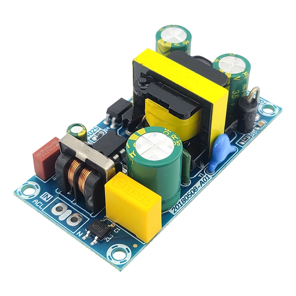 AC-DC 12V2A 24V1A تحويل التيار الكهربائي وحدة 50 هرتز-60HX AC100-265V المدخلات كفاءة عالية معزولة الطاقة 24 واط تيار مستمر 12 فولت 2A