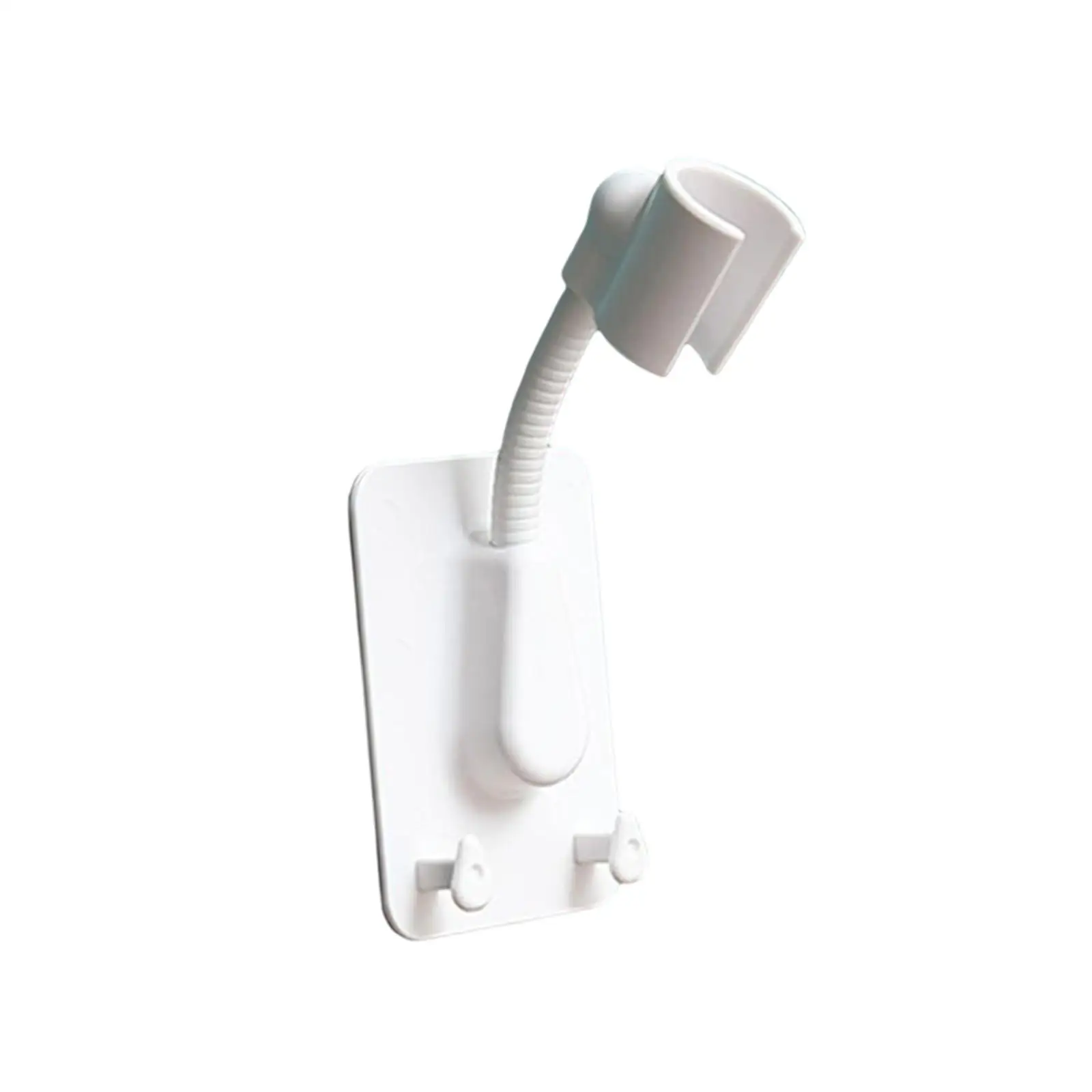 

Shower Bracket Fixing Seat, Rotatable Holder with Hooks, Bathroom Sprinkler