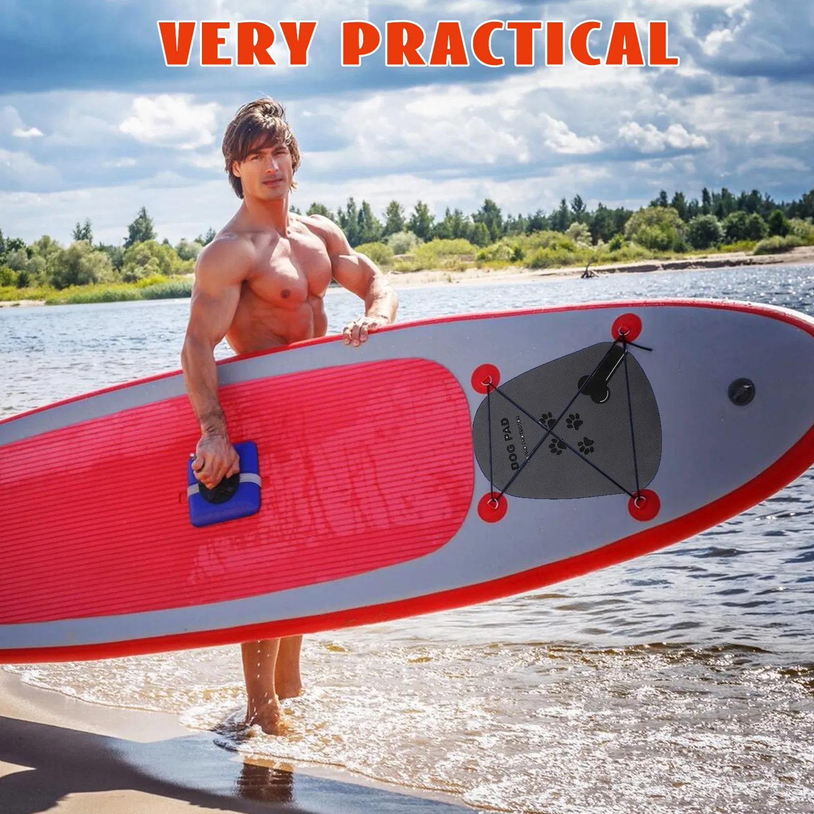 Sup Paddleboard Dog Mat Eva No - огляд і ціна Travel Accessories For Dogs