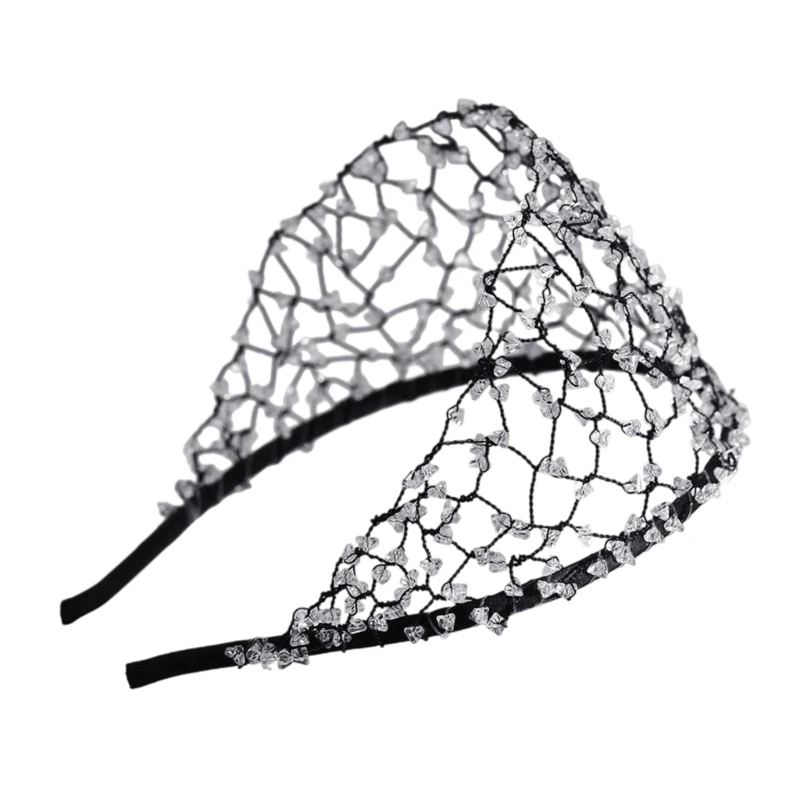 39BC Women Hairbands Decorative Bridal Birthday Party Photo Props for Washing Face