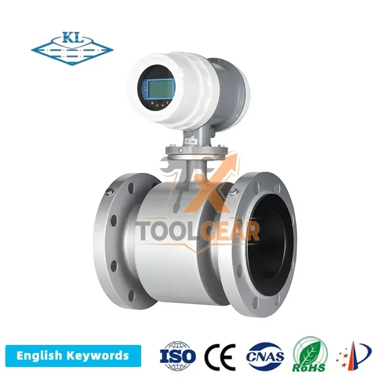 2026hotsale* Electromagnetic Flow Meter DN6-DN3000 GPRS GSM Remote Transmission 0.2%/0.5% High Accuracy With SUS316L