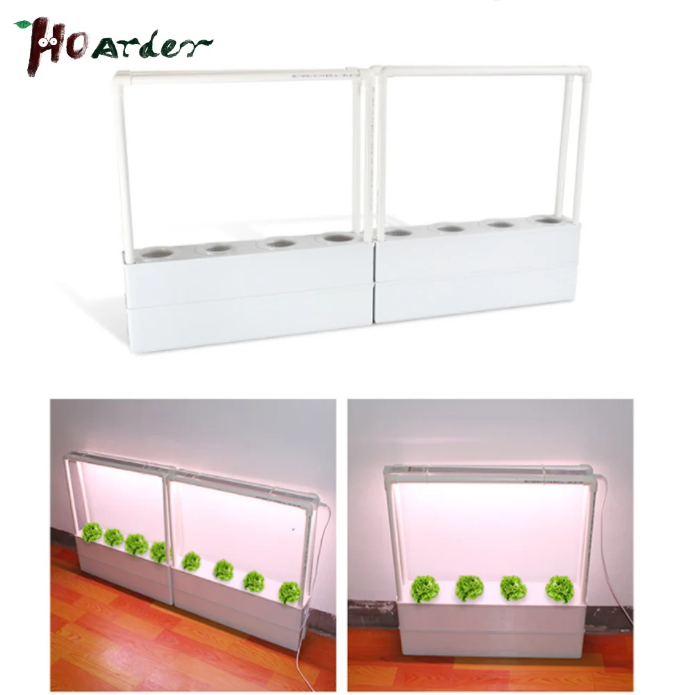 Hydroponics system kit soilless culture equipment family balcony tube planter automatic circulation outdoor flower rack planting