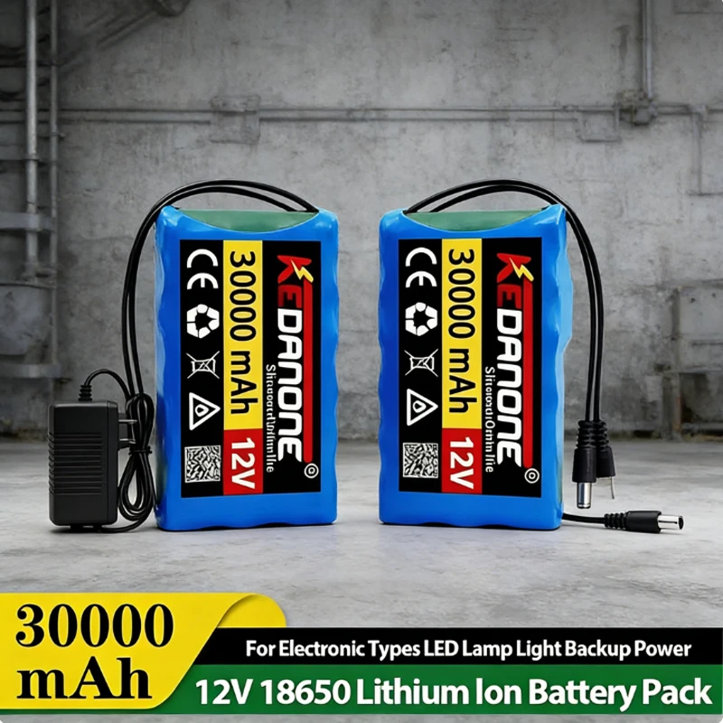 

New Portable Rechargeable Li-Ion Battery For LED Portable Rechargeable Li-ion Battery for fishing lights 20000mah 3S2P 12V