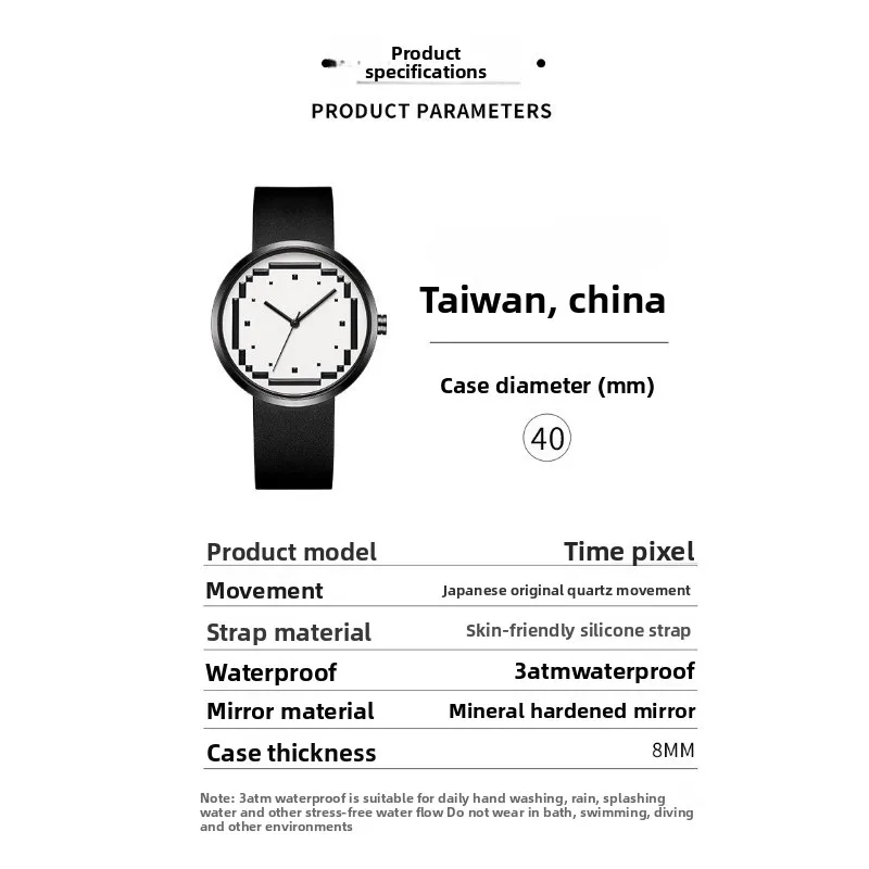 امتحان ساعة كوارتز خاصة لا الإنجليزية لا رسائل الطلاب الذكور والإناث بسيطة الإضافية الرياح الإبداعية الميكانيكية واحدة