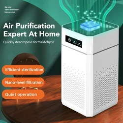 Smart Air Purifier Negative Ions Generator Filter Purification Intelligent Desktop Air Purifier