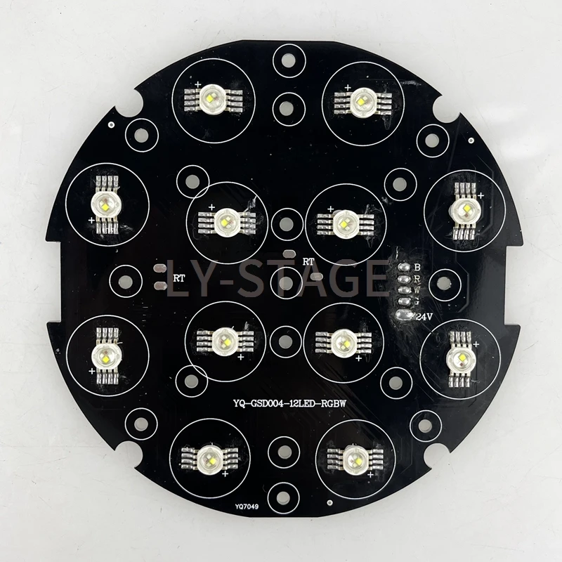 

12X10W RGBW 4IN1 Led Par Lamp Bead Source Board Aluminum Stage Light Led Moving Head LighT