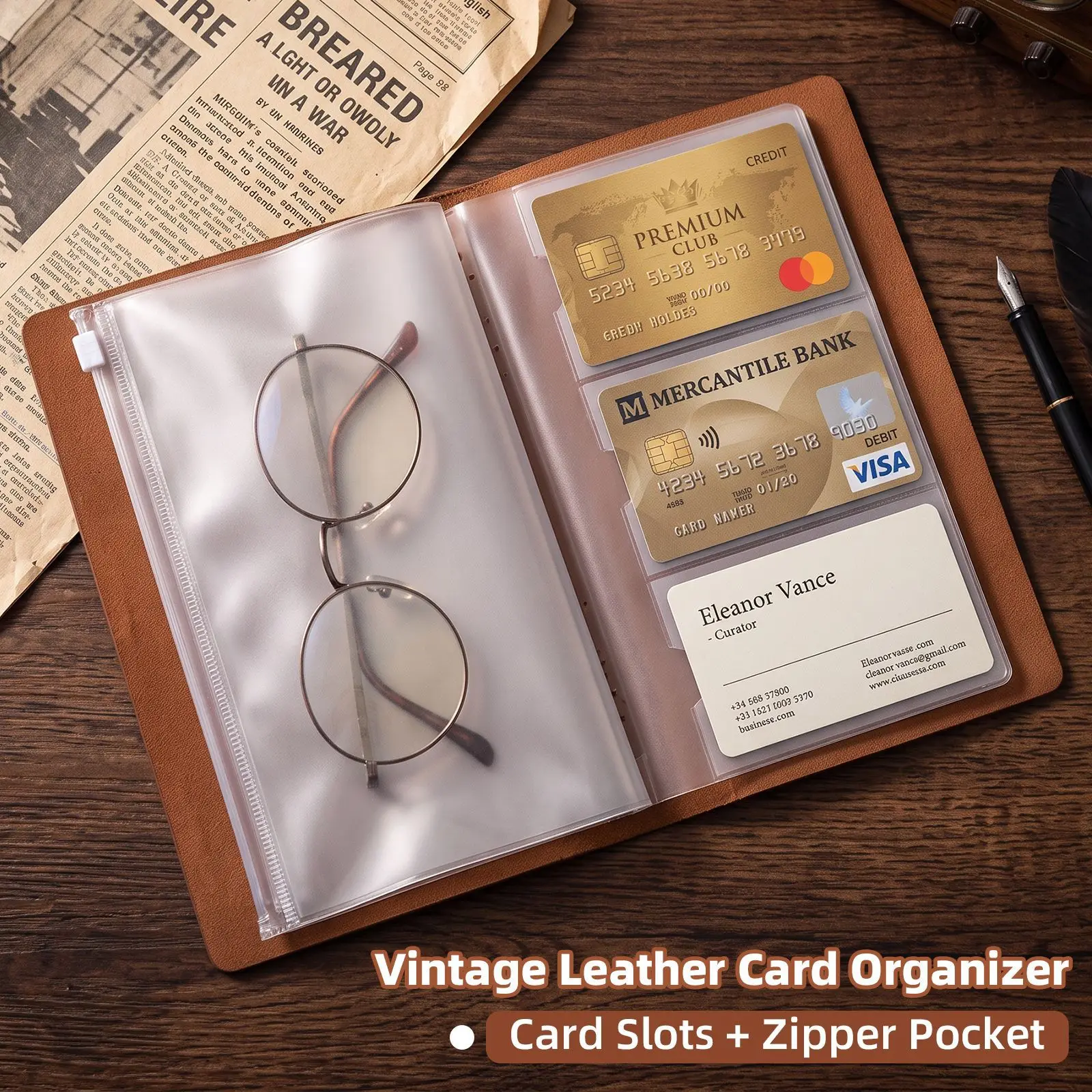 A6 Travel Journal High-Value Strap Binder Notebook Retro Leather Pocket Notebook Stationery