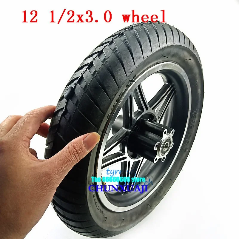 12x2.75 Alloy rims 12 1/2 x 3.0 tyre inner tube for electric scooters E-bike folding bicycles 12 inches tire Inflatable wheels