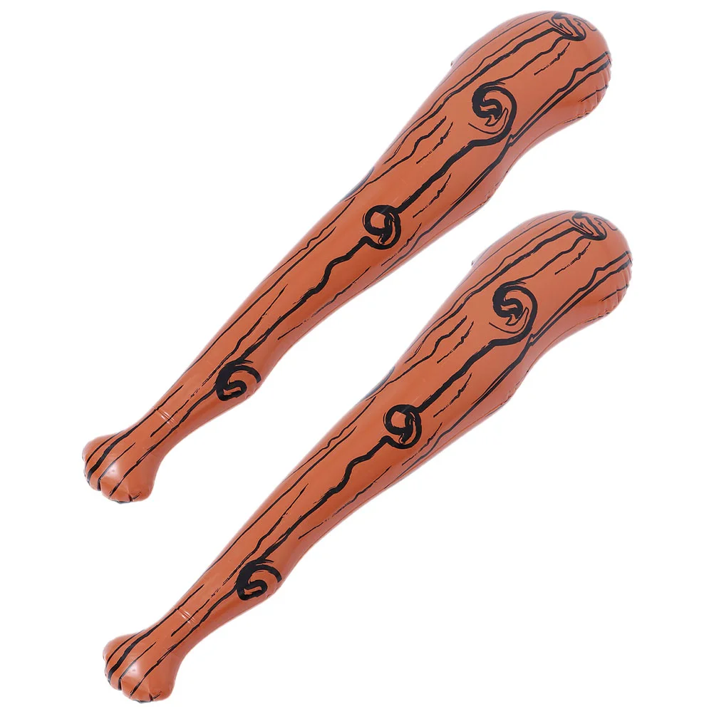2 pezzi di giocattoli gonfiabili per pipistrelli, allegria, bomboniere, in plastica PVC, per baseball, per bambini, decorazioni di compleanno per bambini