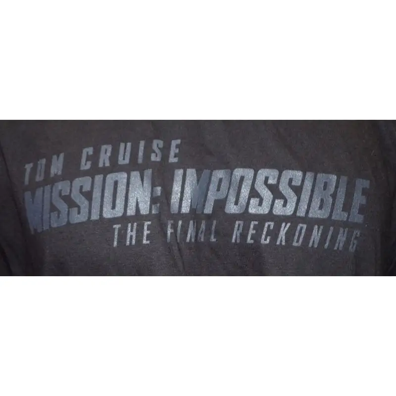 TOM CRUISE MISSION IMPOSSIBLE THE FINAL RECKONING PROMO XL EXTRA LARGE T SHIRT