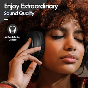 Siindoo JH-919 Headphone Lipat Nirkabel Earphone Stereo Bluetooth Peredam Bising Bass Super dengan Headset Mikrofon untuk Ponsel 10 head phone peredam bising penjualan terbaik - №