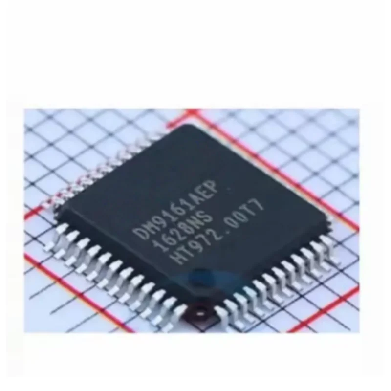 10PCS DM9161AEP  LQFP-48 Fast Ethernet PHY Transceiver 10/100Mbps Original