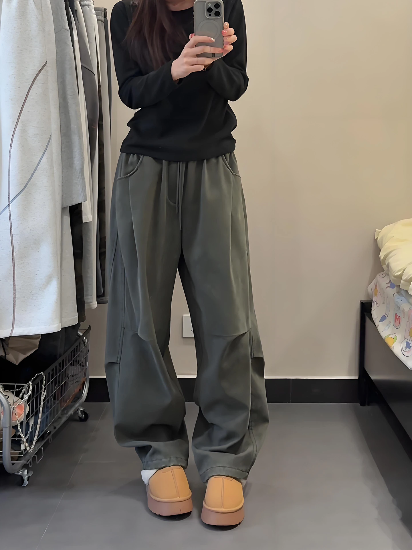 

Мужские брюки в стиле ретро, американские военные, осенне-зимние, свободные прямые повседневные длинные брюки для солдат и рабочих