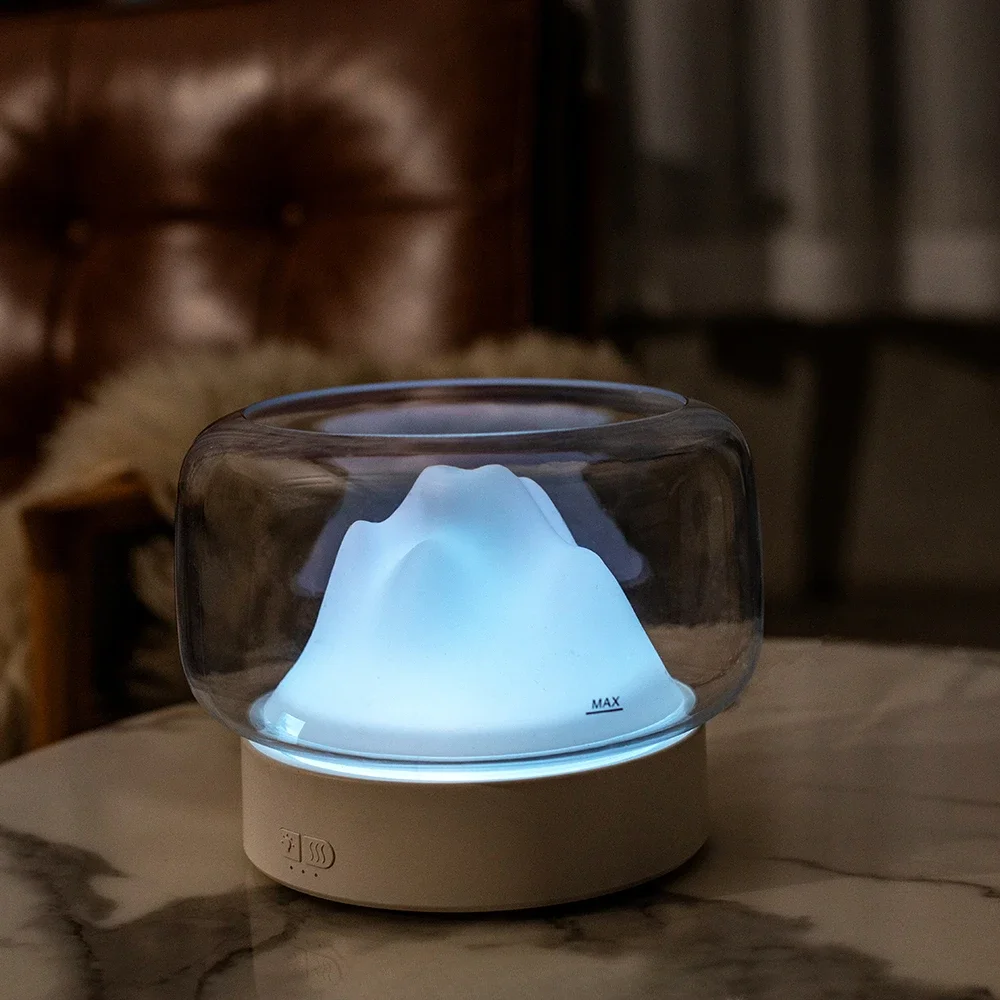 Household appliances Mountain view aroma diffuser Ultrasonic air Cold mist Air humidifier Room diffuser