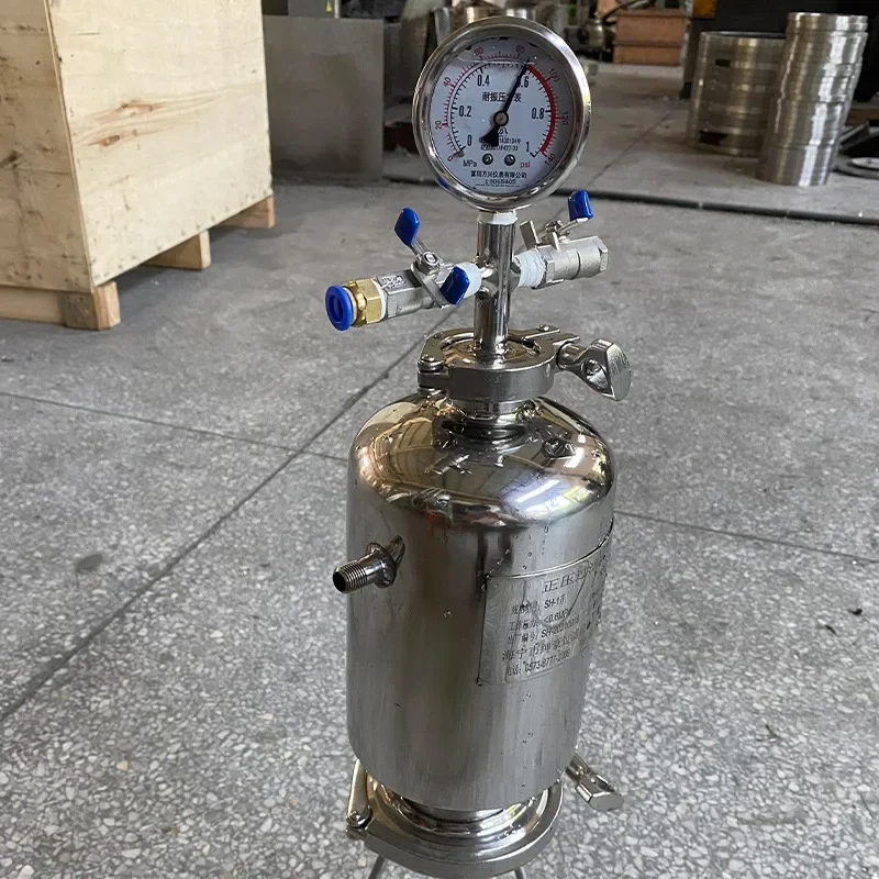 Фильтр положительного и отрицательного давления из нержавеющей стали, картриджный фильтр давления, фильтр положительного и отрицательного давления
