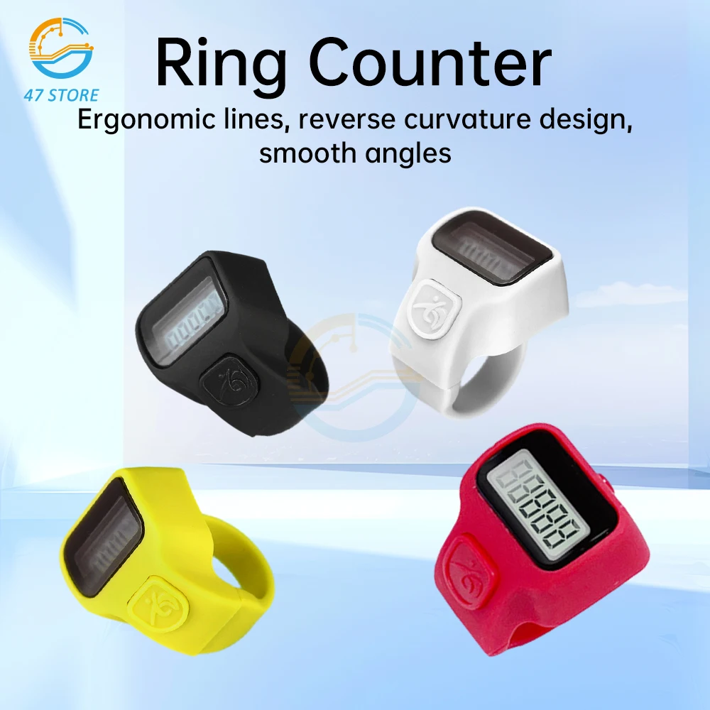 Digital Hand Tally Counter Decompression Ring With Attractive Appearance And Powerful Minimalist Design Products Accessories