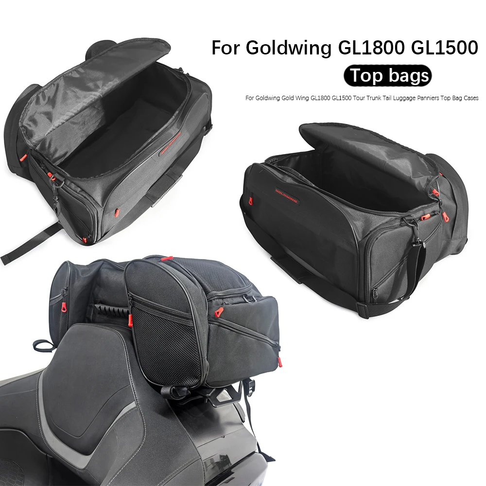 

Аксессуары для мотоциклов для Goldwing Gold Wing GL1800 GL 1800 GL1500 GL 1500 Tour Багажник Хвост Багажные кофры Верхние чехлы для сумок