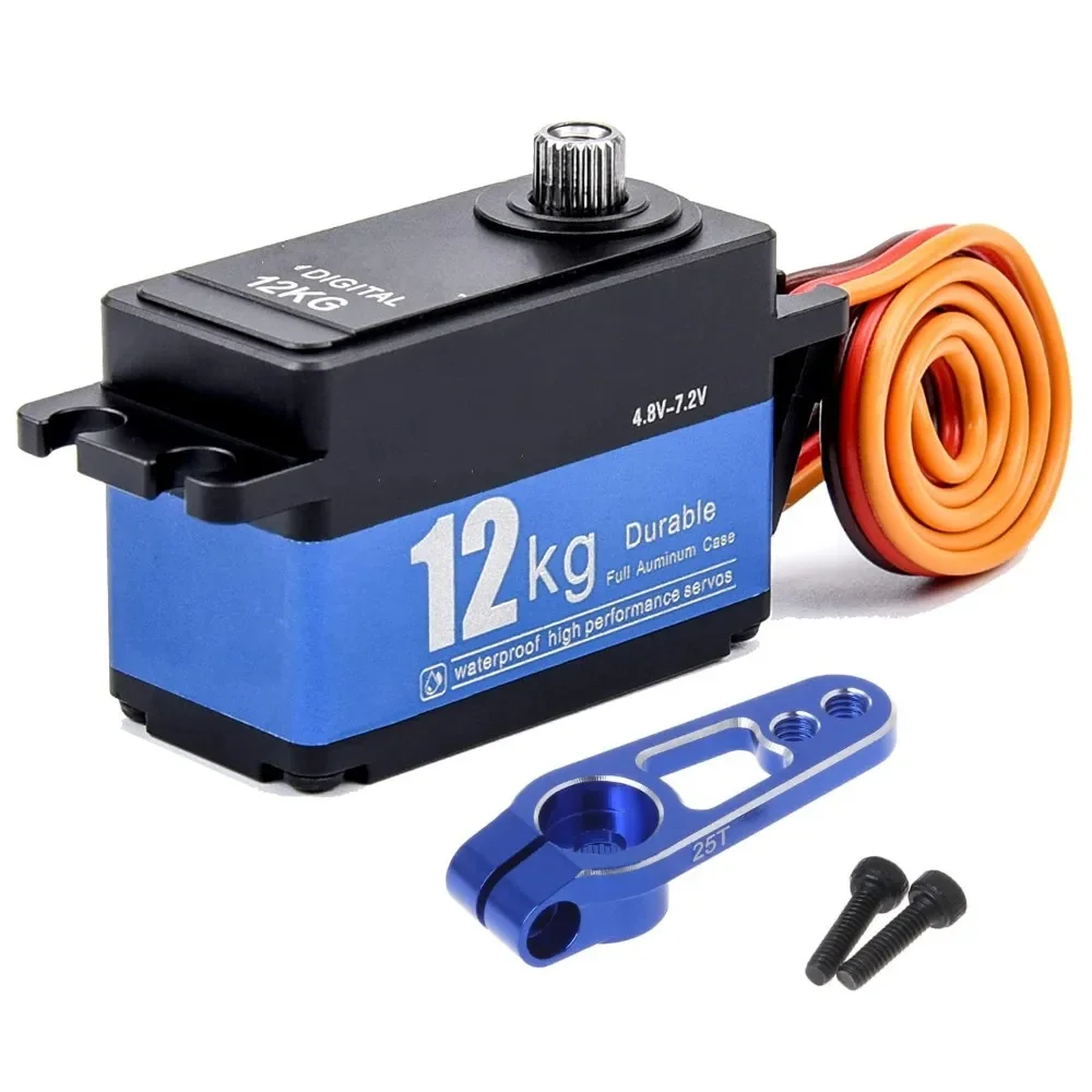 

12KG Metal Gear Low Profile Digital Servo For 1/10 On-Road Touring Drift Car 3RACING Sakura D5 MR HPI Tamiya Kyosho