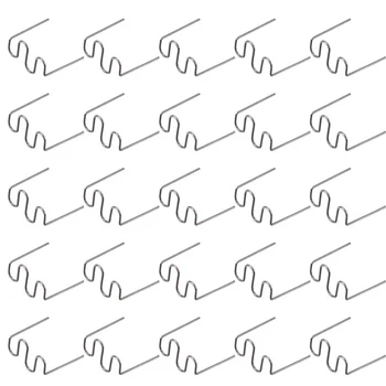 500 Stuks Lasstaven Hot Nietje Reparatie Machine Plastic Lassen Hot Nietmachine Auto Auto Auto Bumper Reparatie Pre Wave Nietjes 0.6Mm